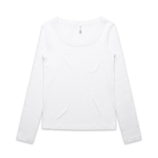 Picture of AS Colour Ladies Organic Baby Rib L/S Tee