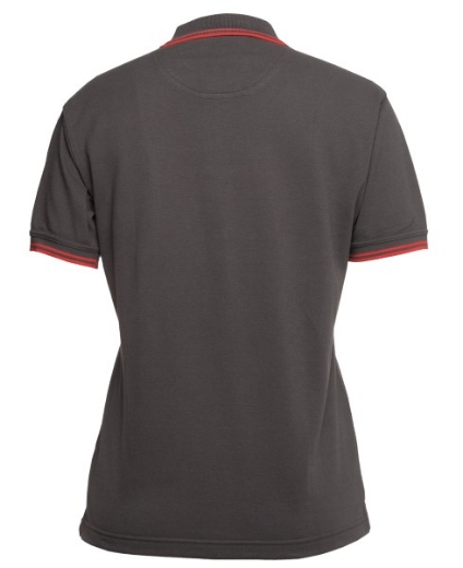 Picture of JB's Ladies Contrast Polo Shirt 65% Polyester 35% Cotton