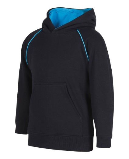 Picture of JB's Kids Contrast Fleecy Hoodie Cotton/Polyester Fleece