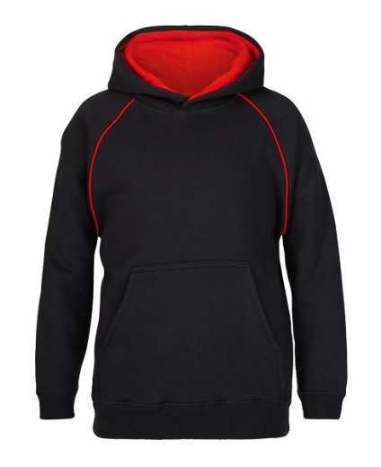 Picture of JB's Kids Contrast Fleecy Hoodie Cotton/Polyester Fleece