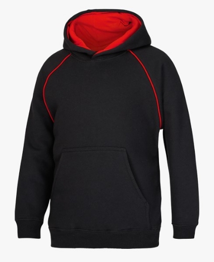 Picture of JB's Kids Contrast Fleecy Hoodie Cotton/Polyester Fleece