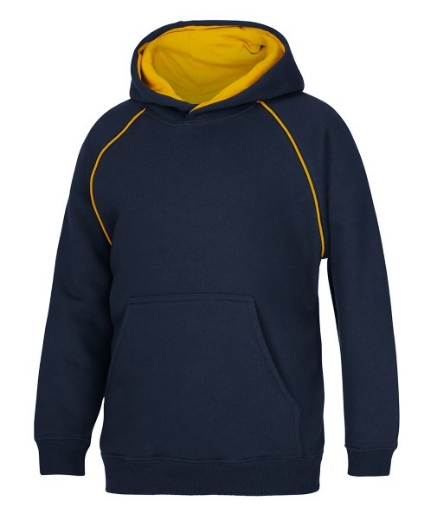 Picture of JB's Kids Contrast Fleecy Hoodie Cotton/Polyester Fleece