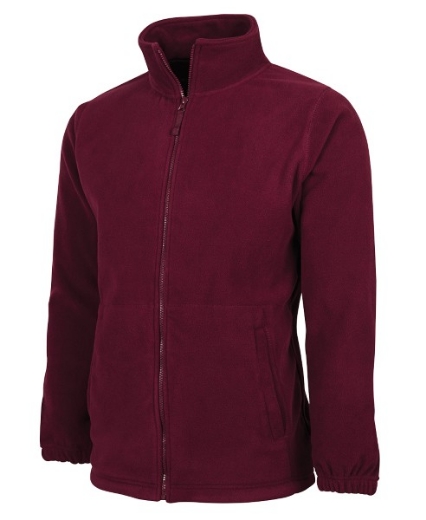 Picture of JB's Adults Full Zip Low Pill Polar Fleece Jacket