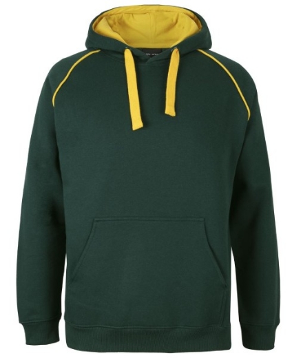 Picture of JB's Adults Contrast Fleecy Hoodie Cotton/Polyester Fleece