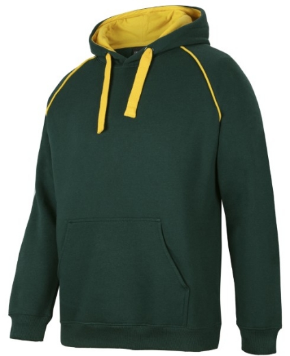 Picture of JB's Adults Contrast Fleecy Hoodie Cotton/Polyester Fleece