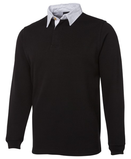 Picture of JB's Adults 2 Tone Rugby Shirt Long Sleeve