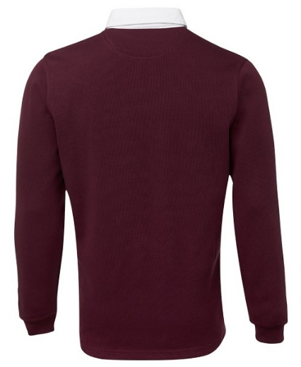 Picture of JB's Adults 2 Tone Rugby Shirt Long Sleeve