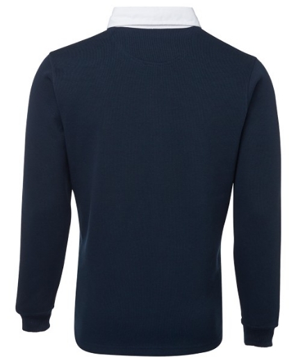 Picture of JB's Adults 2 Tone Rugby Shirt Long Sleeve
