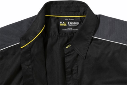Picture of Bisley Flex & Move Mechanical Stretch Shirt 100% Cotton 145GSM