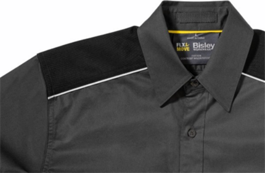 Picture of Bisley Flex & Move Mechanical Stretch Shirt 100% Cotton 145GSM