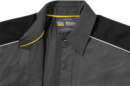 Picture of Bisley Flex & Move Mechanical Stretch Shirt 100% Cotton 145GSM