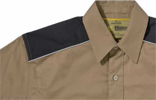Picture of Bisley Flex & Move Mechanical Stretch Shirt 100% Cotton 145GSM