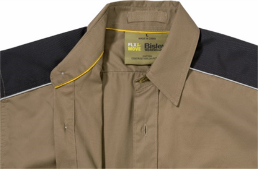 Picture of Bisley Flex & Move Mechanical Stretch Shirt 100% Cotton 145GSM