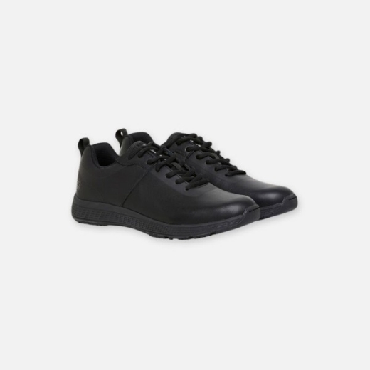 Picture of King Gee Superlites Mens Leather Jogger Non Safety Black