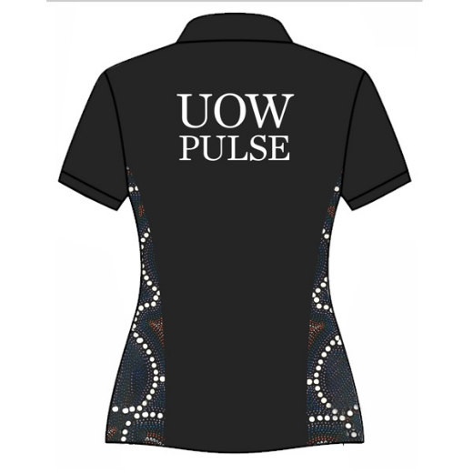 Picture of Indigenous Ladies Poly Bamboo Short Sleeve Sublimated Polo - KIDS UNI