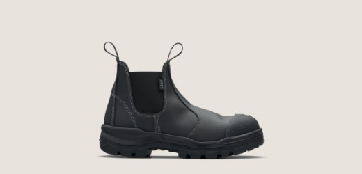 Picture of Blundstone ROTOFLEX Elastic Sided Boot Black TPU Toe Guard