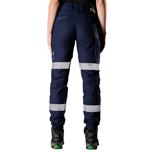 Picture of F.X.D Ladies Stretch Cotton Workpant with Cuff Navy