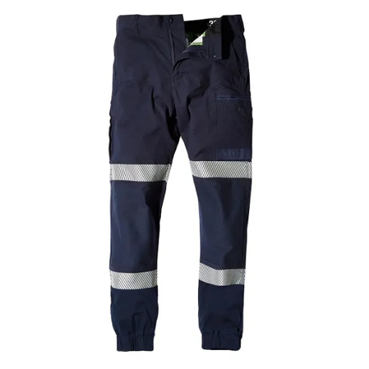 Picture of F.X.D Ladies Stretch Cotton Workpant with Cuff Navy