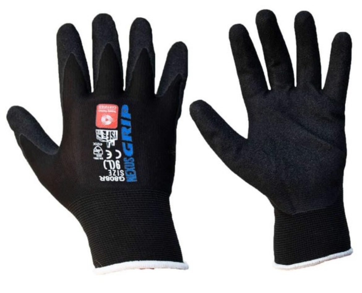 Picture of Nexus Grip Nitrile Coated Sandy Finish General Purpose Glove