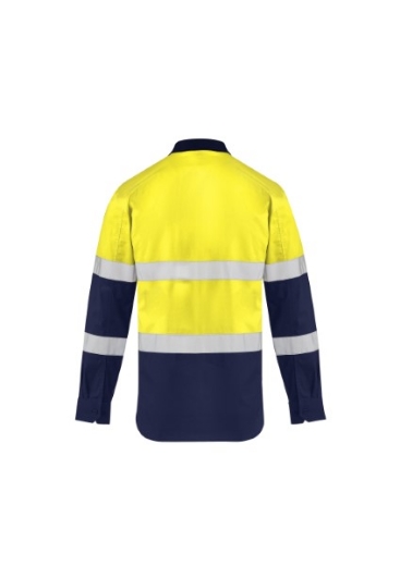 Picture of Syzmik Mens Shirt Lightweight Hi Vis Shirt Bio-Motion Reflective Tape
