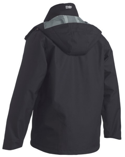 Picture of Bisley Lightweight Ripstop Rain Jacket with Hood - Waterproof