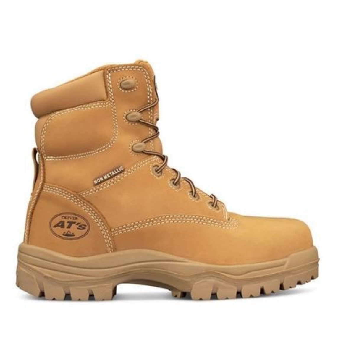 Picture of Oliver At's Lace up Boot Composite Toe Cap Wheat
