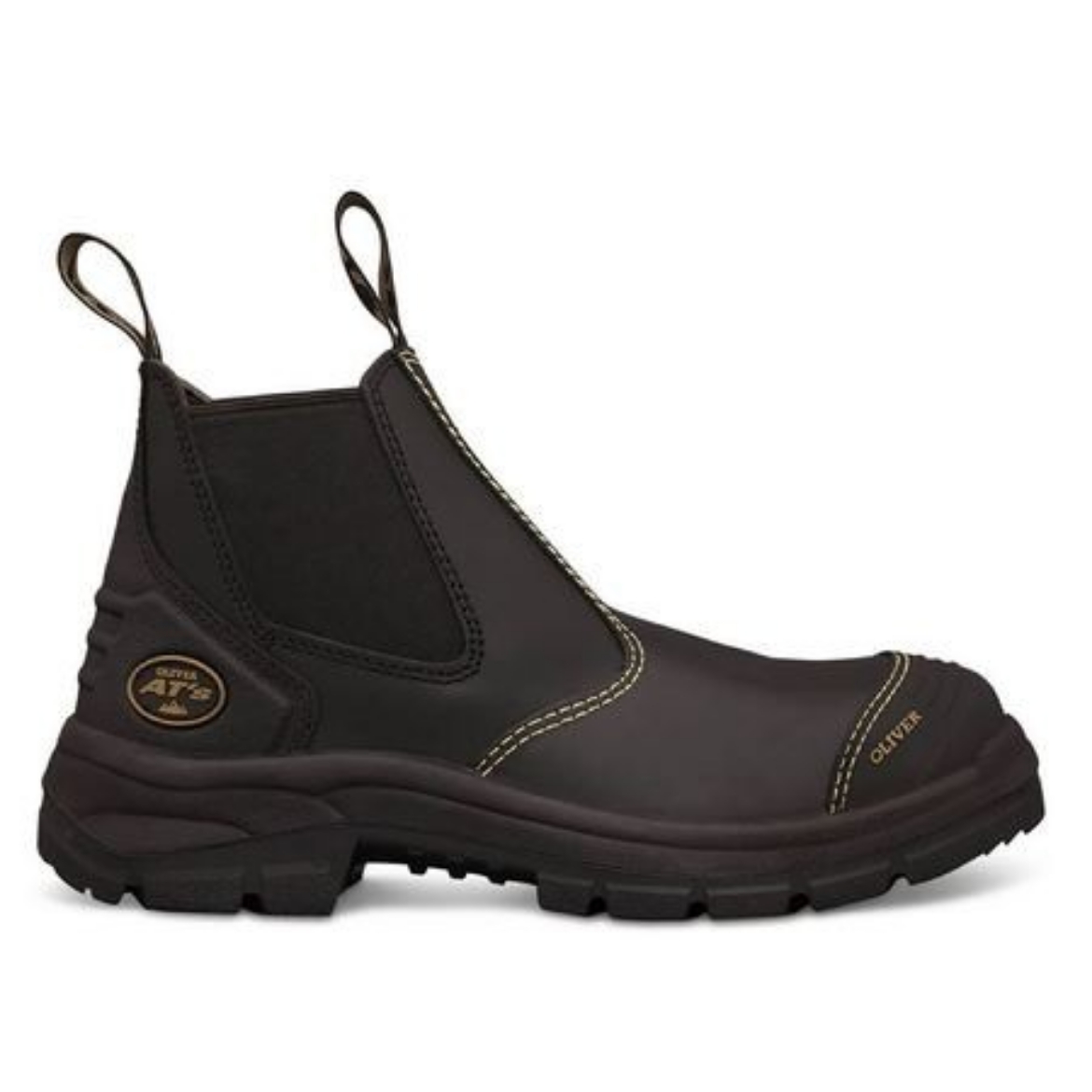 Picture of Oliver Boot At'S Elastic Sided Black