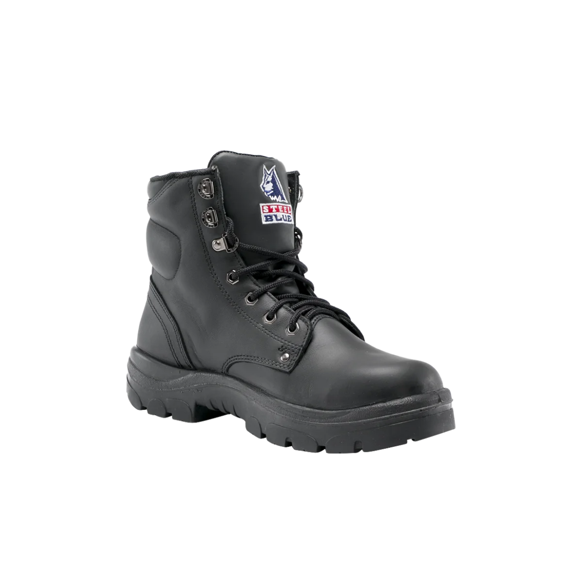 Picture of Steel Blue Argyle Lace up Boot TPU Sole