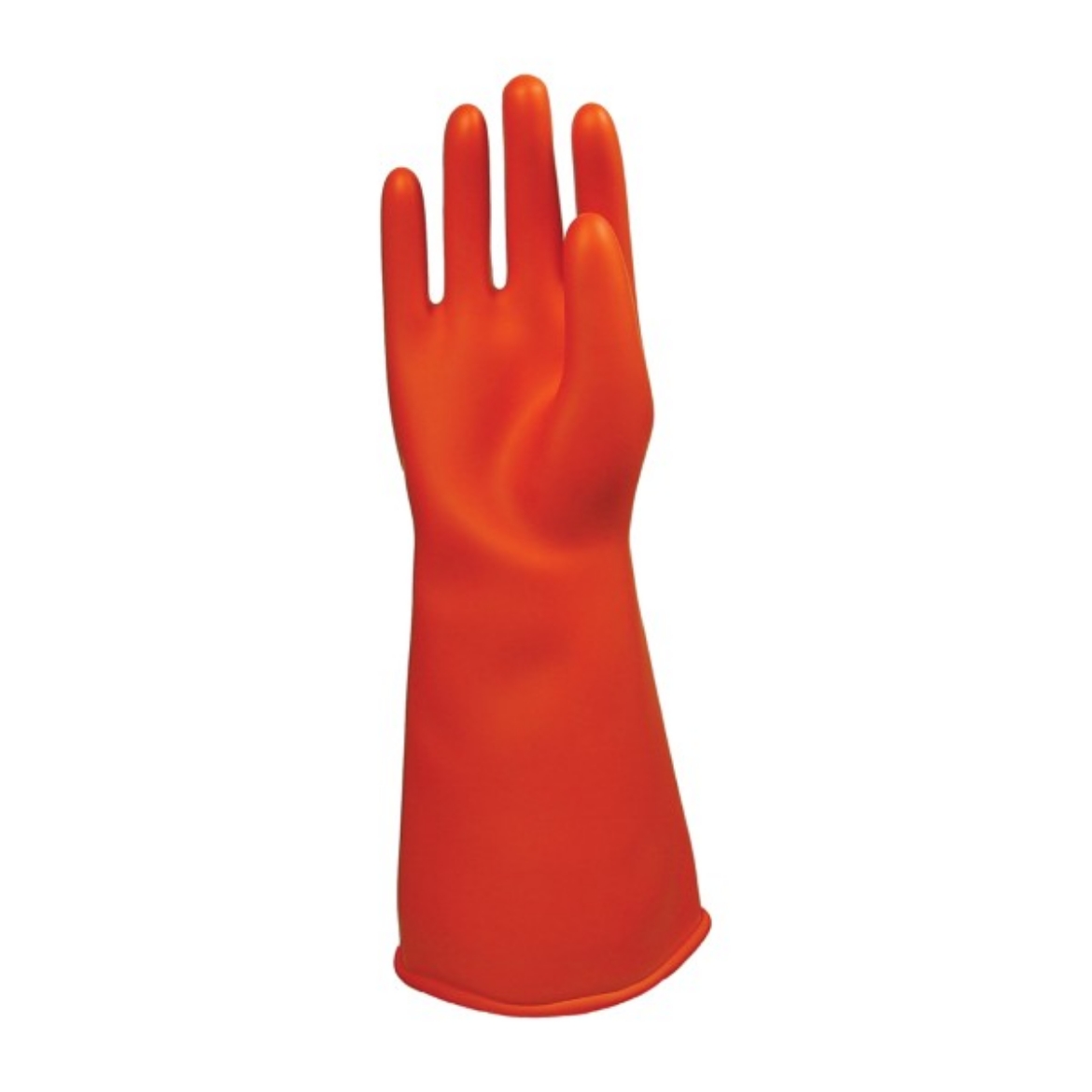 Picture of Deco Insulating Gloves 10,000 Volt Tested, 1000 Volt Working, 360mm Length Orange