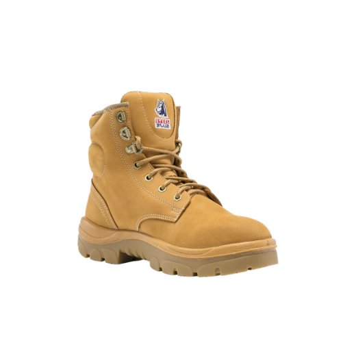 Picture of Steel Blue Ladies Argyle Lace Up Boot TPU Sole
