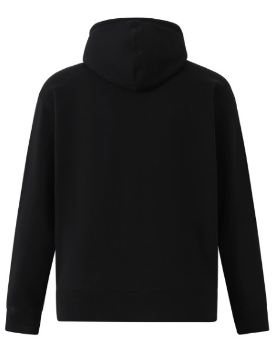 Picture of Winning Spirit Mens Full Zip Fleecy Hoodie 80% Cotton 20% Polyester Fleece