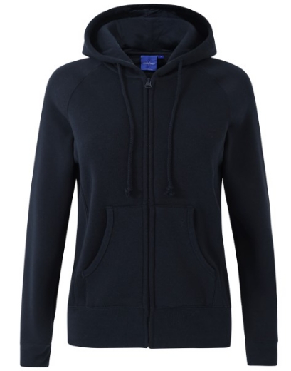 Picture of Winning Spirit Ladies Full Zip Fleecy Hoodie 80% Cotton 20% Polyester Fleece