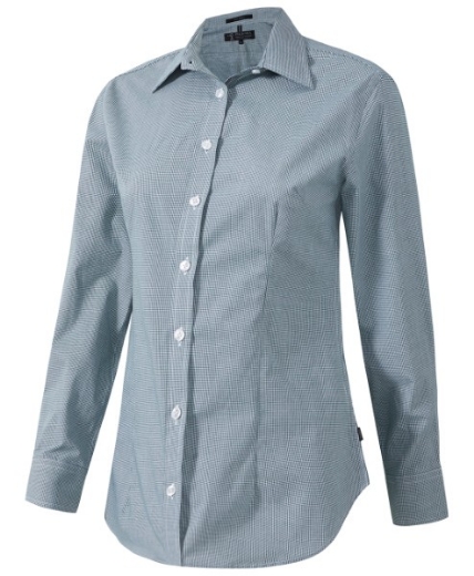 Picture of Pilbara Ladies Y/D Check Long Sleeve Shirt
