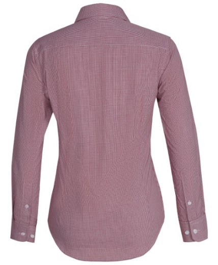 Picture of Pilbara Ladies Y/D Check Long Sleeve Shirt