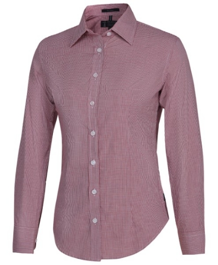 Picture of Pilbara Ladies Y/D Check Long Sleeve Shirt