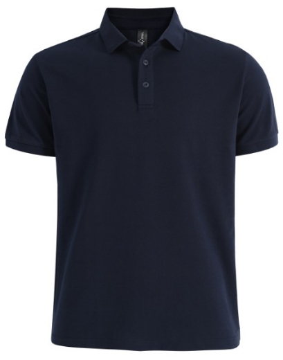 Picture of Winning Spirit Mens Ultrafine Cotton Pique Short Sleeve Polo