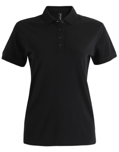 Picture of Winning Spirit Ladies Ultrafine Cotton Pique Short Sleeve Polo