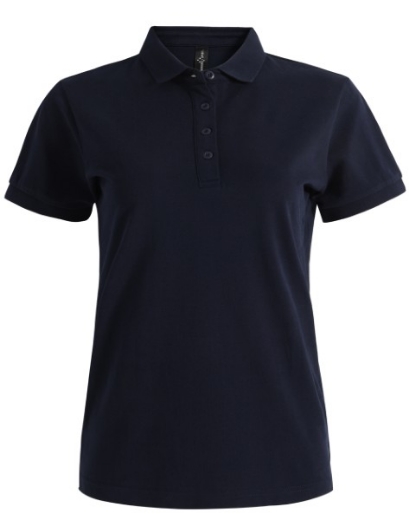 Picture of Winning Spirit Ladies Ultrafine Cotton Pique Short Sleeve Polo