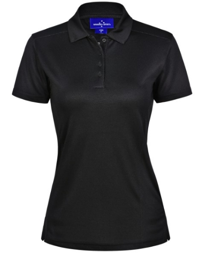 Picture of Winning Spirit Ladies Bamboo Charcoal Corporate Short Sleeve Polo