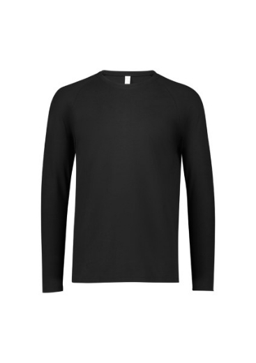 Picture of Bizcare Mens Performance Cotton Long Sleeve Tee
