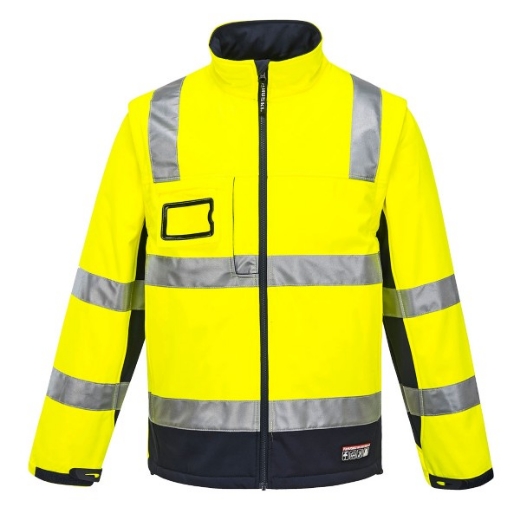 Picture of Huski Chassis Hi-Vis 2-in-1 Contrast Softshell 3L
