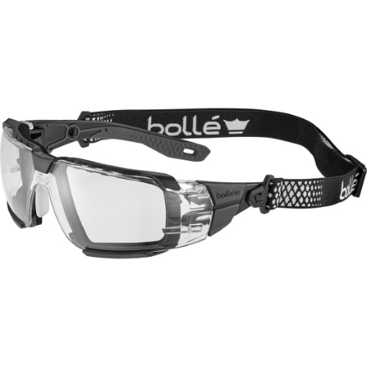Picture of Bolle Safety RUSH+ 2.0XP- Hybrid Clear Safety Glasses size Medium/Large