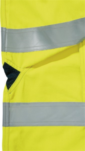 Picture of Bisley Flame Resistant Tencate Tecasafe Vented Shirt Long Sleeve 2 Hoop Pattern Reflective 238gsm HRC 2 ATPV 8-9