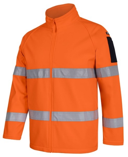 Picture of JB's Hi Vis Layer Jacket Soft Shell RT1 Reflective Tape 2 Tone