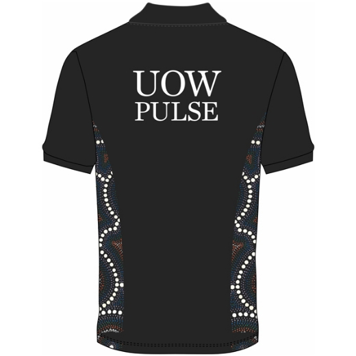 Picture of Indigenous Poly Bamboo Short Sleeve Sublimated Polo - UNIACTIVE