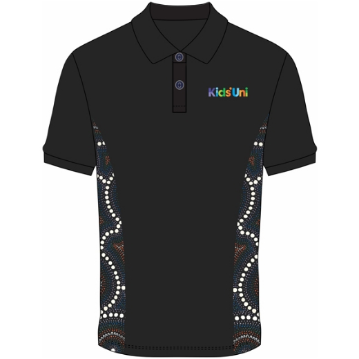 Picture of Indigenous Poly Bamboo Short Sleeve Sublimated Polo - KIDS UNI