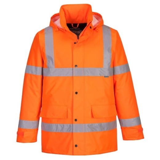 Picture of Portwest Hi-Vis Winter Traffic Jacket
