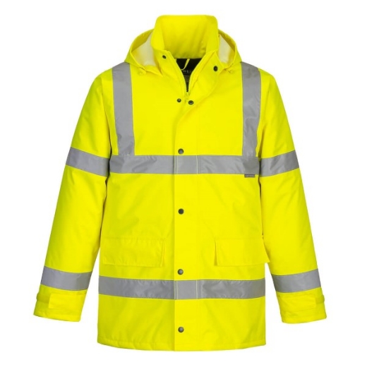 Picture of Portwest Hi-Vis Winter Traffic Jacket