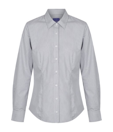 Picture of Gloweave Ladies Westgarth Gingham Check Long Sleeve Shirt
