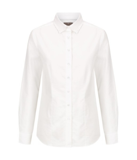 Picture of Gloweave Ladies Ashton Cotton Oxford Long Sleeve Shirt